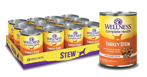 Wellness Turkey Stew with Barley & Carrots Canned Dog Food
