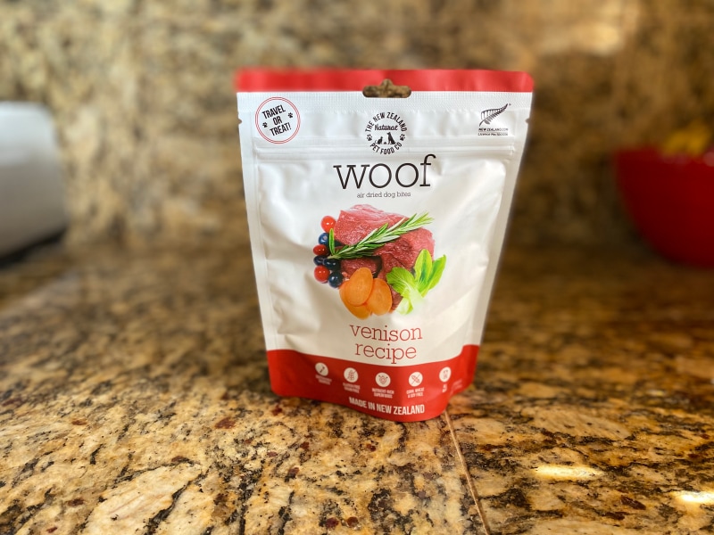 “Woof” Air-dried Dog Bites - Venison Recipe