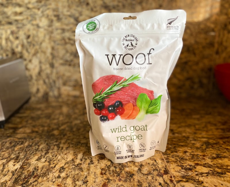 “Woof” Freeze-dried Food - Wild Goat Recipe