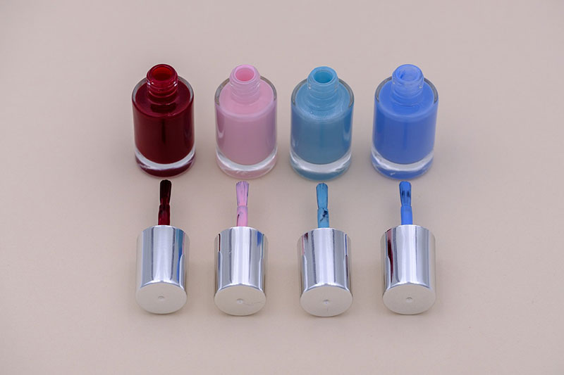 nail polish in various colors