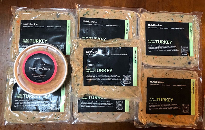 nutricanine turkey packets