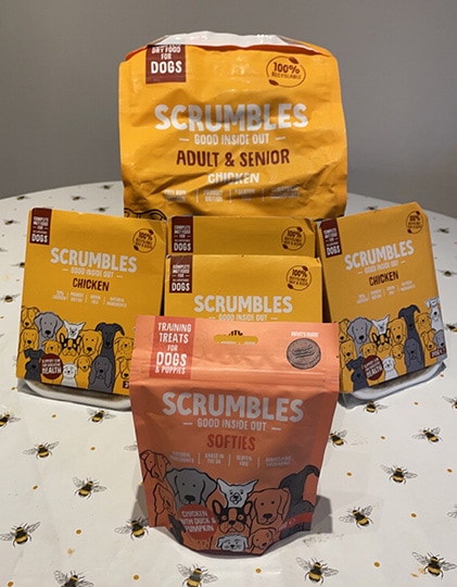 scrumbles dog foods and softies