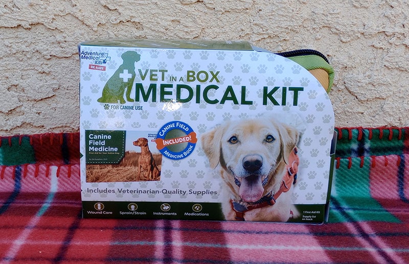 vet in a box medical kit packaging