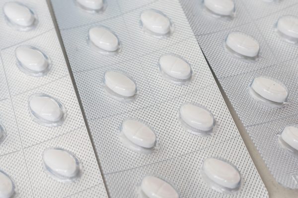 blister packs of cetrizine antihistamine tablets