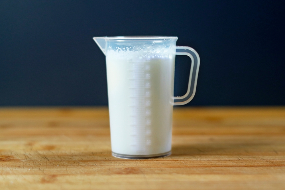 jarra de leite 